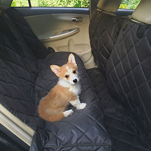 Dog Car Back Seat Cover - Pet Protector Hammock Waterproof Truck SUV Extra Large