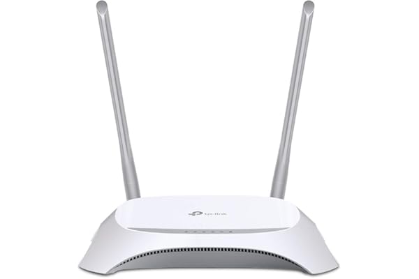 TP-Link Routeur 300Mbps Wi-FI N, 1 Port USB 2.0, 4 Ports Ethernet, Port USB pour clé 3G/4G (TL-MR3420), Bureau