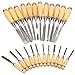 Produktbild KUNSE 12pcs Legno lavorazione Legno scalpello a Mano scanalature professionale strumento Set
