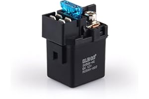 Artudatech Relais solénoïde de démarreur pour moto H-O-N-D-A CB900F 2002-2007, CBR1100XX 1997-2003, CBR900RR 1993-1999, RVT1000R 2003-2006