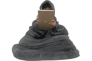 C hello cloud Oversized Hoodie Decke, Wearable Blanket Sweatshirt, Ultra Soft Sherpa Fleece Bequemer Kuschel Hoodie