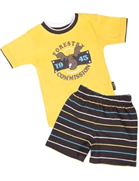 Jungen Pyjama,Shorty,100% Baumwolle,Öko-Tex Standard 100