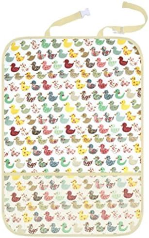 Tokkids Kick mats for car, auto seat protector for back of car seats (Duck)