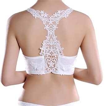 Marvin Cook Women Sexy Lace Bralette Bra Bustier Crop Top