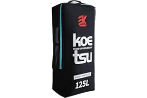 SOUUXIU Reise-Rucksack für Aufblasbare Paddleboard SUP Stand Up Board Tragetasche Schulter Rucksack，80/105/125L (optional)