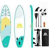 Up Balance Board Şişme Sup Board/Stand Up Paddle Board 320X81X15 cm Yeşil