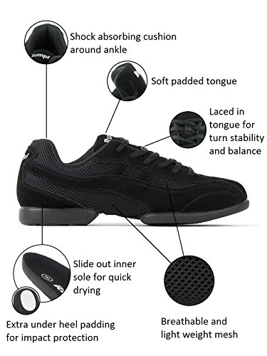 Rumpf Jive 1592 Dancesneaker Tanzsneaker Tanzschuhe Chromledersohle Hip Lindy Hop Gymnastik Sport Fitness Trainings Hallen Aerobic Yoga Schuhe - 4