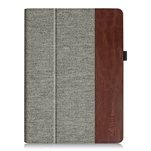 Fintie Apple iPad mini 1 / 2 / 3 Hülle – Slim Fit Foilo Kunstleder Schutzhülle Tasche Etui Case Smart Cover mit Auto Schlaf / Wach, Standfunktion für iPad mini 3 / 2 / 1, Denim grau - 2