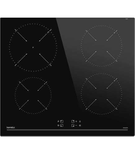 vidaXL Piano Cottura in Ceramica con 4 Zone e Controlli Touch 6600 W