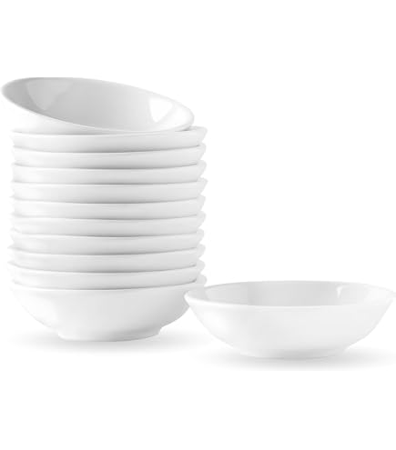Kleine keramische schalen set van 6 - Snackkommen voor tapas, dessert, noten, olijf, sojasausschotel, dompelkommen, sushi-ingrediënten - kleurrijke decoratieve Marokkaanse Spaanse Mexicaanse Mandala - Smoothie Bowl