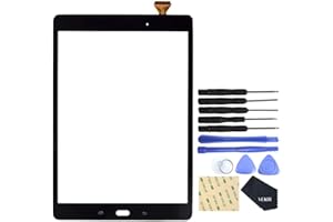 VEKIR Noir T550 Écran Tactile Remplacement pour Samsung Galaxy Tab A 9.7 SM-T550