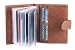 Hide & Sleek Genuine Soft Brown Leather Credit Card Holder RS.499.00