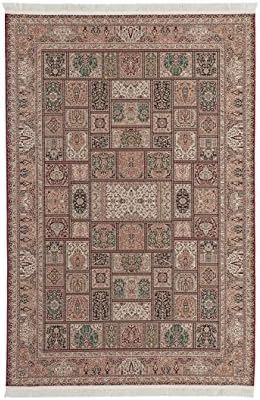 Carpet living room Carpet oriental Modern Design Yemen - Aden RUG mosaic Pattern polyester 200 cm x 290 cm red/Decorations buy cheap online