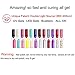 SUN9C 24W LED UV Nail Gel Polish Curing Lamp Dryer for Nail Home Use and Professional Beauty Salon, 15pcs Led Bulbs, Large Enough Use for Hands and Feet (Pink)