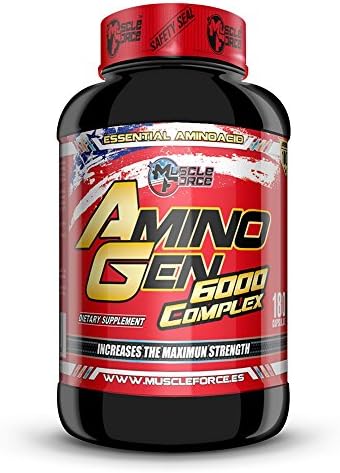 Amino Gen 6000 Complex 180 Capsules BCAA 8:1:1
