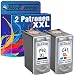 Produktbild 2x Tito-Express PlatinumSerie XXL Tintenpatrone kompatibel zu Canon PG-40 XL & CL-41 XL
