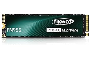 Fikwot FN955 SSD 2TB M.2 PCIe Gen4 x4 Unidad Interna de Estado Sólido con Refrigeración de Grafeno - hasta 7350MB/s, Caché Dynamic SLC, Compatible con Portátiles y PC de Escritorio