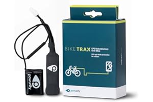 PowUnity, tracker GPS “BikeTrax” per biciclette a pedalata assistita (allarme antifurto, con tracking dal vivo, cronologia dei percorsi, per Bosch, Brose, Shimano, Yamaha, universale)