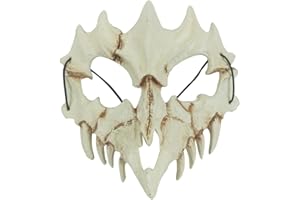 KSOPSDEY Halloween Mascara Carnaval Terror MáScaras,Máscara de Resina para Halloween, Cráneo Esqueleto Máscara de Media Cara, para Carnival Navidad Halloween Cosplay Grimace Festival Fiesta Show Mascarada