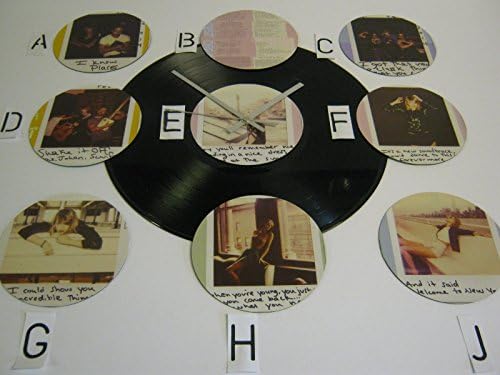 Taylor Swift -1989 - 12" CD artwork Record Wall Clock