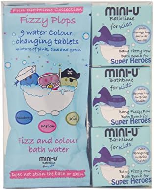 Mini-U Fizzy Pow Fun Bathtime Box Set