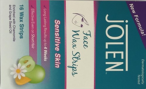 Jolen Facial Stripwax (16's) - Triple Pack