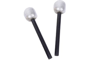 Artibetter 6Pcs Fake Microphone Decorative Glitter Pretend Toy Plastic Mics for Party Favors Decoration (Silver)