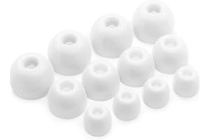Okuli 12 x Silikonowe Końcówki Douszne Kompatybilny z Samsung Galaxy Buds 2 Słuchawki w Białym