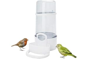 EAYOLY Mangiatoia Per Uccelli Automatica, Distributore D'acqua Per Uccelli, Mangiatoia Per Gabbie Per Uccelli, Distributore Automatico Di Cibo Per Uccelli, Accessori Per Gabbie Per Uccelli Per Pappagalli