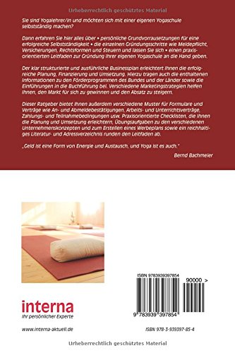 Selbstständig als Yogalehrer/in: Mit innerer Kraft zum Erfolg – selbstständig als Yogalehrer/in