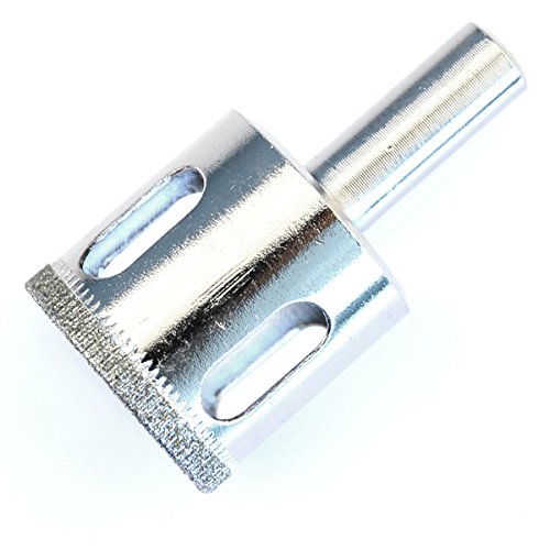 IDEALEBEN Glasbohrer Glass Diamantbohrer Hohlbohrer Lochsäge Bohrkrone Bohrer (30 mm) - 5