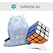 Produktbild FunnyGoo Ganspuzzle Gan356 Air Master 3x3 Gan 356 air Magic Cubes + One Cube Stand and a Cube Bag (Black)