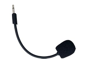 SPTSSWET Microphone de Rechange pour JBL Quantum 100 Q100 Casque Gaming Détachable Anti-Bruit Micro pour PS4, Xbox One, PC, Jack 2,5 mm, 15cm