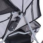 PawHut-Passeggino-per-Cani-Carrello-per-Animali-Domestici-Carrello-Carrozzina-Grigio-75-x-45-x-97cm