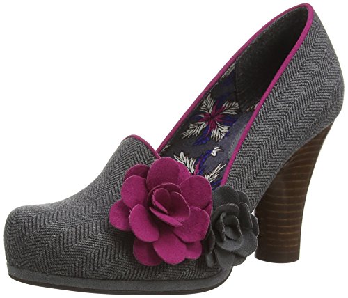 Ruby Shoo Thelma, Women's Closed-Toe Pumps, Grey (Grey), 4 UK (37 EU)