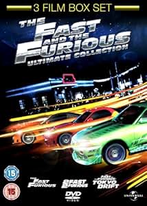 3 Film Box Set: The Fast & Furious 1-3 Lenticular DVD