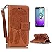 Produktbild CaseHome for Samsung Galaxy A3 2016/A310F PU Leder Hülle stoßfest Stand-Funktion Folio Magnetischer Flip Brieftasche Schale Haut Schutz mit Kartensteckplätze Case-(Braun)