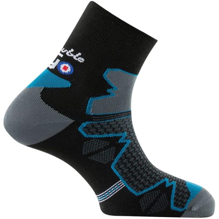 Chaussettes De Randonnée Thyo Double-Trek Mi-chaussettes - Microfibre DryArn, Anti-ampoules