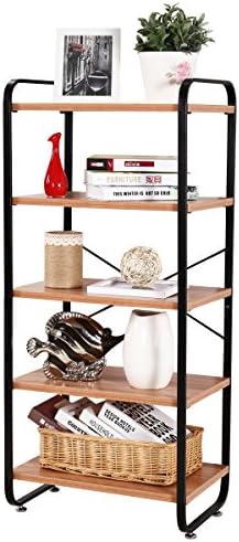 USUN Storage Organization Rack and Shelving Unit Space Saving Heavy Duty for Garage Home Kitchen Workshop (Black)