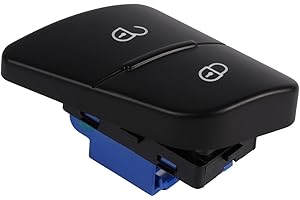 EVGATSAUTO Zentralverriegelung lock switch fensterheber Schalter taster, Fahrerseite auto Türschloss Schalter für 2006-2011 B6 3C Zentralverriegelungstaste für Fahrzeuge mit Linkslenkung