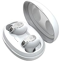 LCARE Airdots TWS True Wireless Earbuds with BT v5.0, IPX 4 Sweat and Water Resistance, in-Built Mic with Voice Assistant (White), 1 Year Warranty