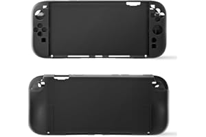 Gdraco Silikonhülle für Nintendo Switch 2 Kratzfestes Rutschfester Vollschutz weiche hautfreundliche Schutzhülle Integriertem Design (Schwarz)