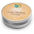 Lakshmi Krishna Naturals Crack Healing Cream For All types of Skin-50 g with Shea Butter, Beeswax, and Essential Oils ||Moisturizes and Soothes Dry, Rough Skin||