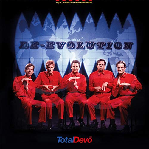 Total Devo - Transparent Red Disk and a Transparent Blue Disk (2 LP)