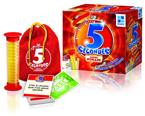 Preisvergleich Produktbild Megableu 678120 Gesellschaftsspiel "5 Secondes Nomade" (französische Version)