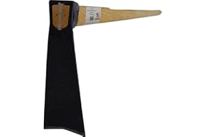 SHW-FIRE Reutlinger - Zappa da giardino per pavimenti duri, manico in frassino, 135 cm