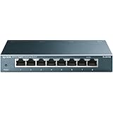 TP-Link 8-Port Gigabit Ethernet Switch, Desktop/Wall-Mount, Steel Case(TL-SG108)
