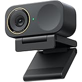 Insta360 Link 2C Pro - 4K Webcam for PC/Mac | PC Camera, 1/1.3" Sensor, Low Light Performance, Noise Cancelling, Compatible w