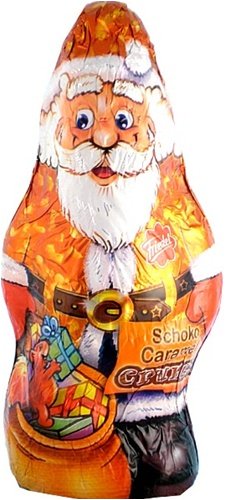Preisvergleich Produktbild Friedel Weihnachtsmann "Der kleine Dicke" Schoko-Caramel-Crunch