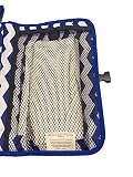 Wickelset für Unterwegs und Reisen 2tlg. ❤ Wickelunterlage mit Organizer-Taschen ❤ zippbare, wasserdichte Wickelauflage ❤ inkl. praktischer Halterung für Kinderwagen - 5